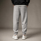 Cargo Pants Relaxed Fit Stretch Woven Gray – Full Look
