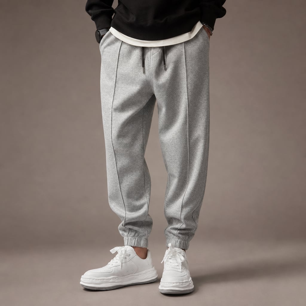 Cargo Pants Relaxed Fit Stretch Woven Gray – Product Photo