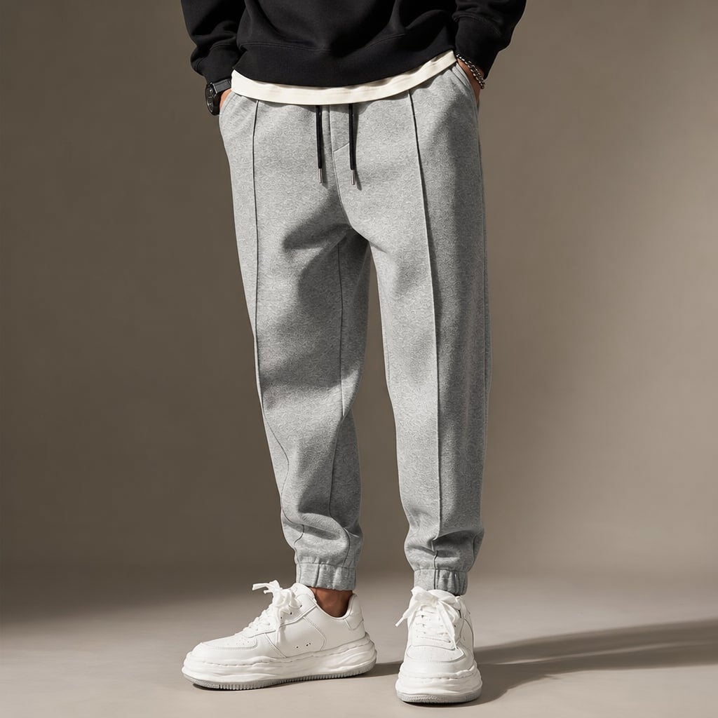 Cargo Pants Relaxed Fit Stretch Woven in Gray – Tarlano Premium Menswear