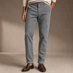 Chino Pants Slim Fit Stretch Woven Gray – Product Photo