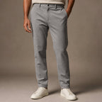 Chino Pants Slim Fit Stretch Woven in Gray – Tarlano Premium Menswear