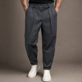 Chino Pants Mélange Stretch Business Casual Gray – Product Photo