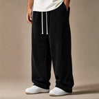 Corduroy Pants Relaxed Fit Stretch Black – Product Photo
