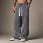 Corduroy Pants Relaxed Fit Stretch Gray – Product Photo