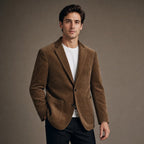 Blazers Corduroy Relaxed Fit Brown – Product Photo