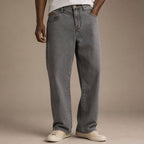 Cargo Jeans Straight Leg Regular Fit Gray – Product Photo
