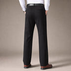 Wide Leg Trousers High Waist Relaxed Fit Black – Full Look