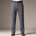 Wide Leg Trousers High Waist Relaxed Fit Gray – Product Photo