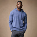 Ashcroft Merino Hoodie Blue – Product Photo