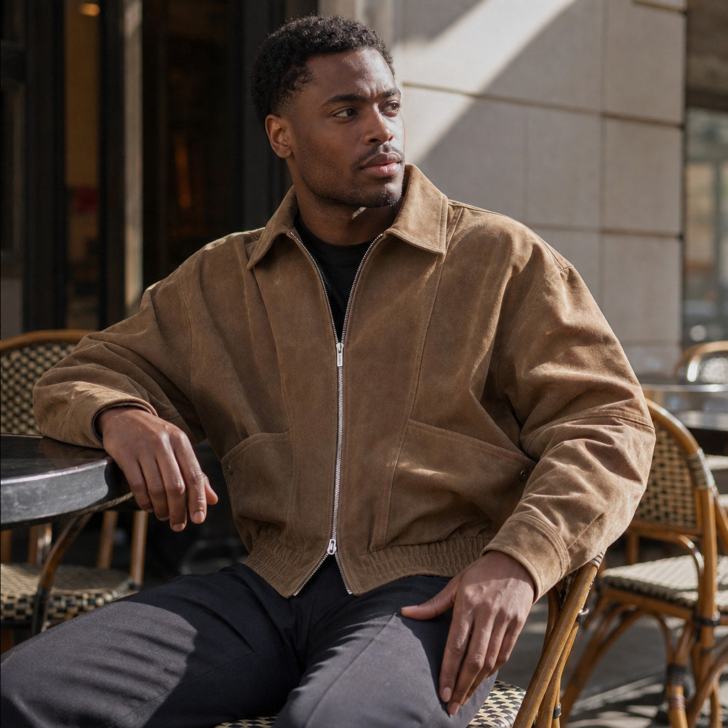 Aspen Suede Aviator – Styled Editorial Shot