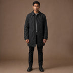 Coats Water-Resistant Quilted Lining Windproof in Black – Tarlano Premium Menswear