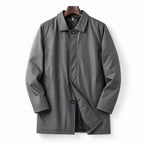 Coats Water-Resistant Quilted Lining Windproof Gray – Product Photo