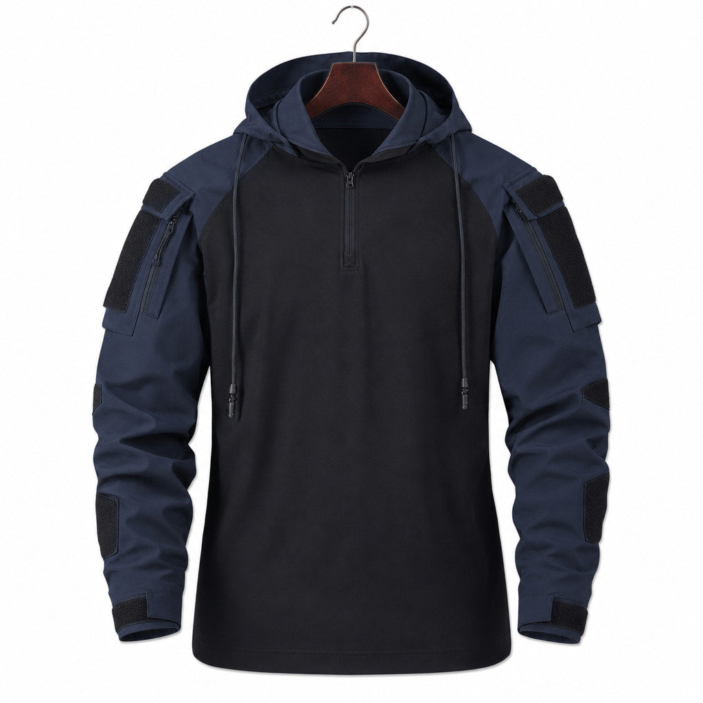 Coat Military Tactical Multi-Pocket Dark Blue – Product Photo