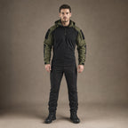 Coat Military Tactical Multi-Pocket in Dark Green – Tarlano Premium Menswear