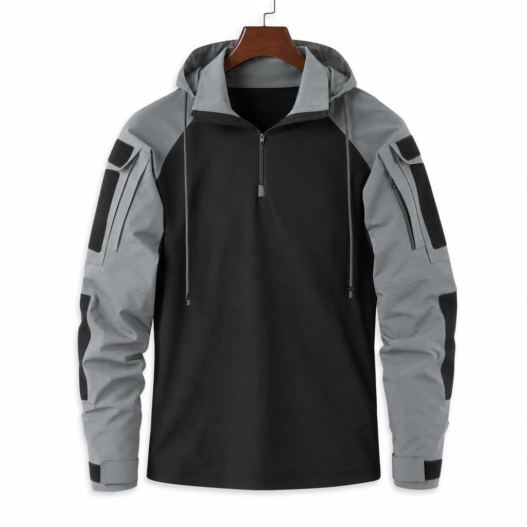 Coat Military Tactical Multi-Pocket Gray – Product Photo