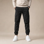 Cargo Pants Tapered Jogger in Black – Tarlano Premium Menswear