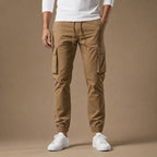 Cargo Pants Tapered Jogger in Camel – Tarlano Premium Menswear