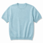 Fine Knit Tee Soft Touch Relaxed Fit Mint – Product Photo