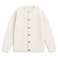 Bordeaux Braided Cardigan Ivory – Product Photo