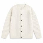 Bordeaux Braided Cardigan Ivory – Product Photo