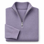 Cardigan Open Front Knit Relaxed Fit Purple – Product Photo