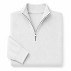 Cardigan Open Front Knit Relaxed Fit White – Product Photo