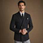 Blazer Neapolitan Cut Half Lined Black – Product Photo