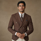 Blazer Neapolitan Cut Half Lined Dark Brown – Product Photo