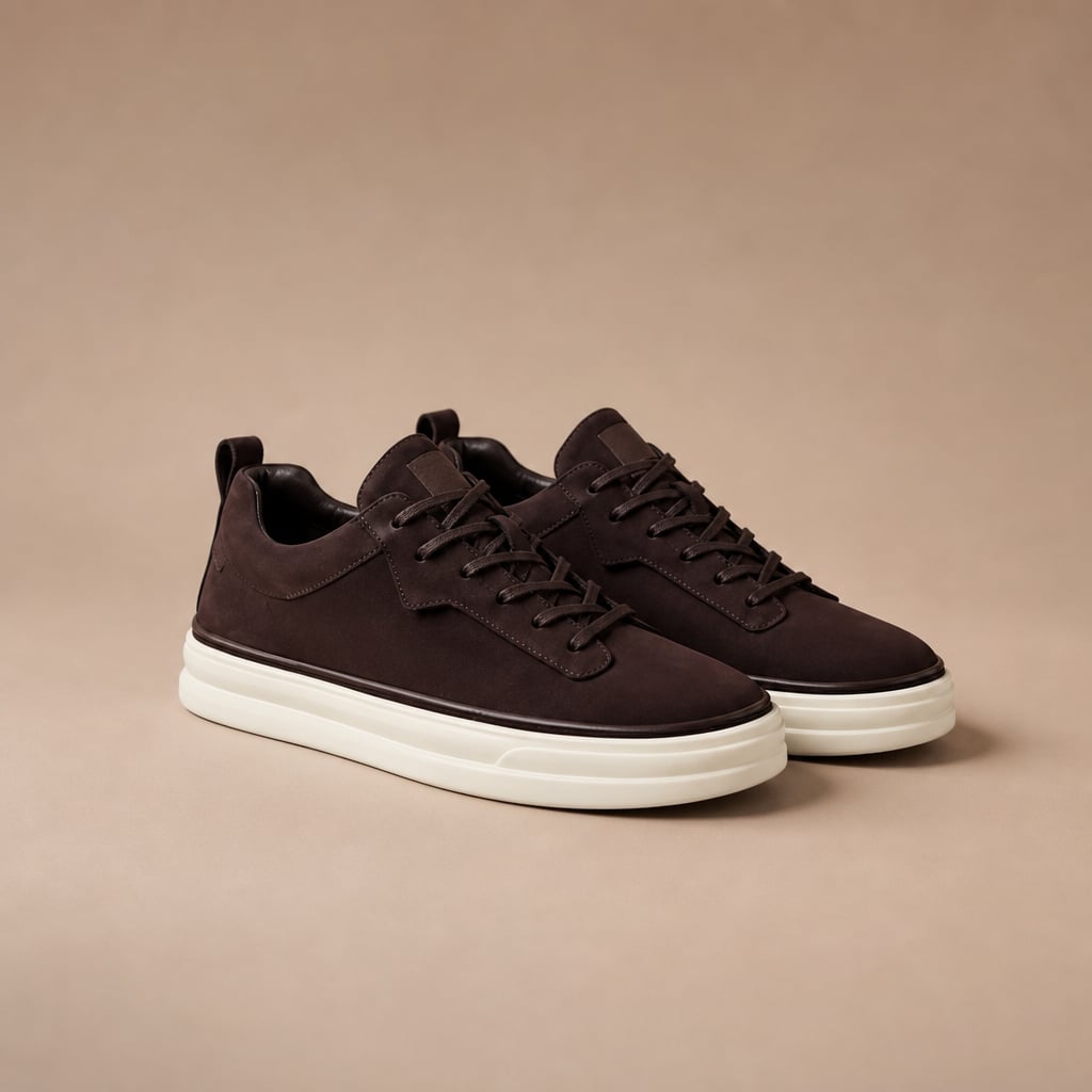 Buy Sneaker Men's Suede Slip-On Smart Casual Shoe in Black – Tarlano Premium Menswear