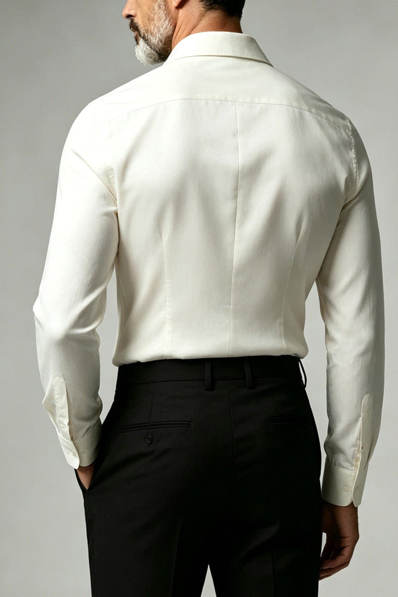 Calveo | Double Breasted Shirt Notch Lapel – Product Photo