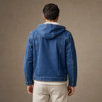 Denim Jacket Sherpa Lined Blue – Full Look