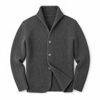 Cardigan Button Front Knit Relaxed Fit Gray – Product Photo
