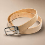 Leather Belt Vegetable Tanned Beige – Product Photo