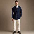 Blazer Half Lined Tailored Fit Navy – Full Look