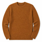 Cardigan Ribbed Knit Slim Fit Brown – Product Photo