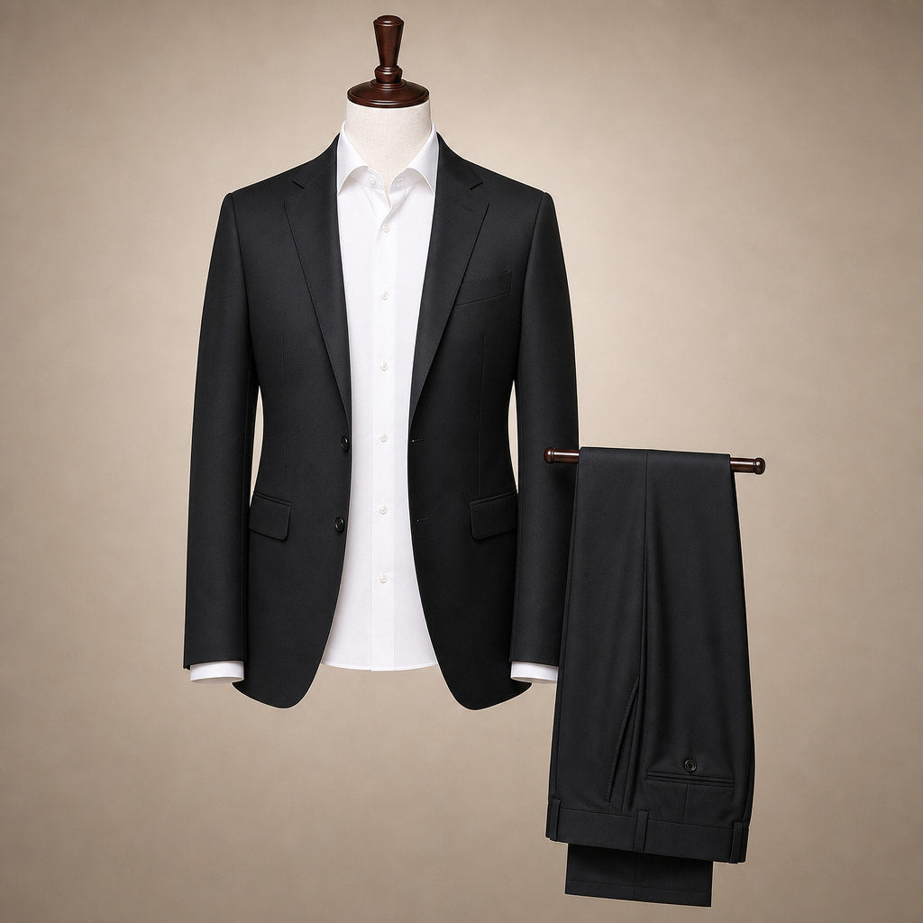Three Piece Suit Slim Fit Black – Product Photo