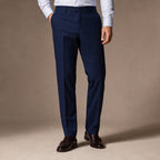 Striped Trousers Classic Fit Navy – Product Photo