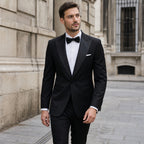 Blazer Half Lined Black Black – Styled Editorial Shot