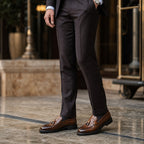 Tassel Loafer Leather Brown – Full Look