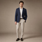 Slim Fit Blazer Navy Blue Navy Blue – Full Look