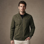 Puffer Jacket Quilted Zip Front in Green – Tarlano Premium Menswear