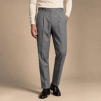Dress Pants Plaid Black Black – Product Photo
