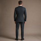 Three Piece Suit Green Green – Side Angle View