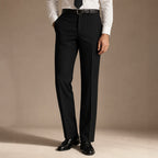 Dress Pants Textured Stripe Regular Fit in Black – Tarlano Premium Menswear