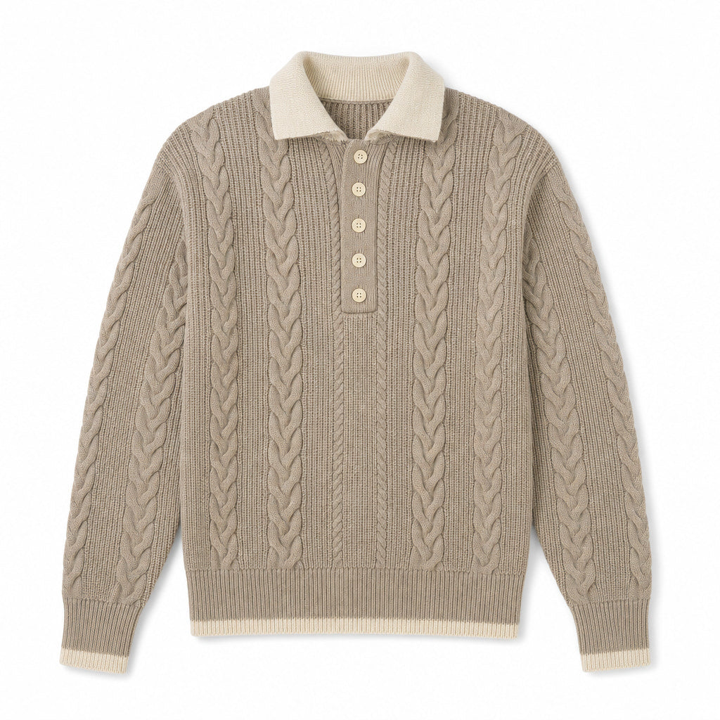 Dartmouth Duo-Knit Beige – Product Photo