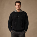 Dartmouth Duo-Knit in Black – Tarlano Premium Menswear