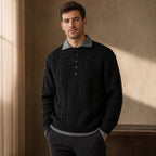 Dartmouth Duo-Knit Black – Styled Editorial Shot