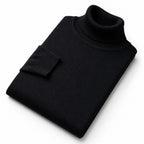 Ellis Merino Turtleneck Black – Product Photo