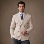 Blazer Half Lined Tailored Fit Apricot – Product Photo