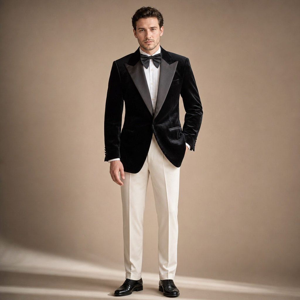 Blazer Half Lined Tailored Fit Black – Full Look